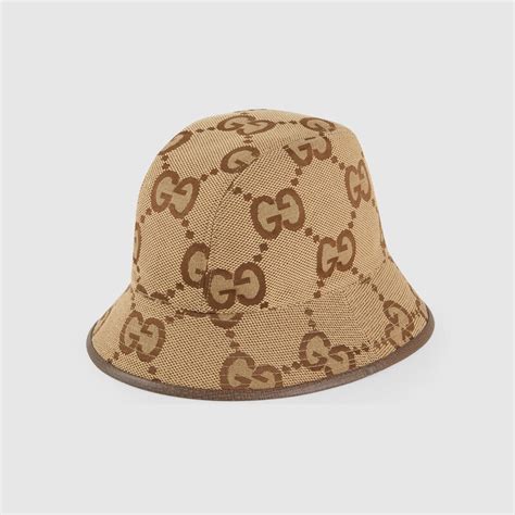 gucci bucket hat ioffer|gg canvas bucket hat.